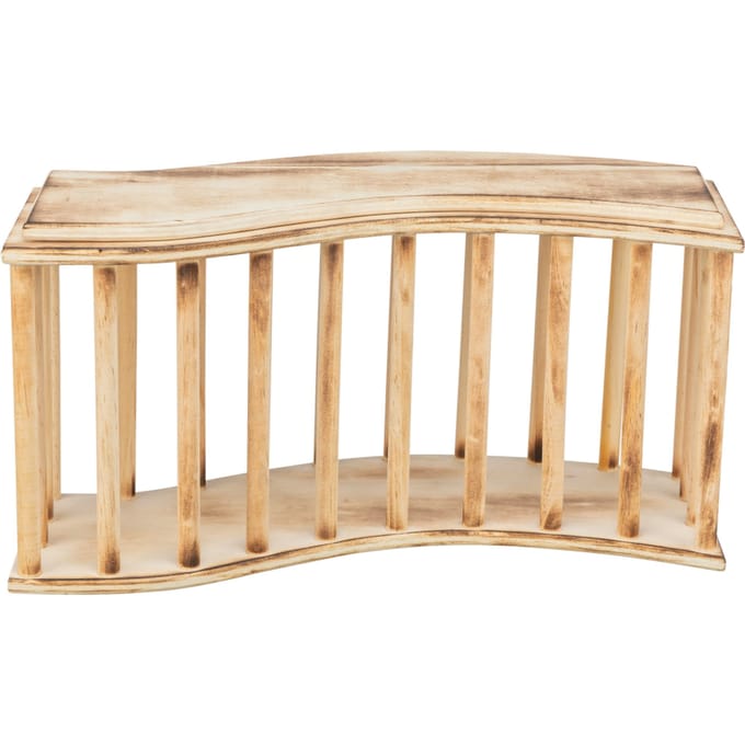 Trixie - Hooiruif met deksel - Gevlamd hout - 37X13X19 CM