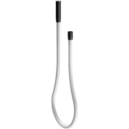 Keuco Toebehoren - Doucheslang, 180 cm, wit/mat zwart 59996371851