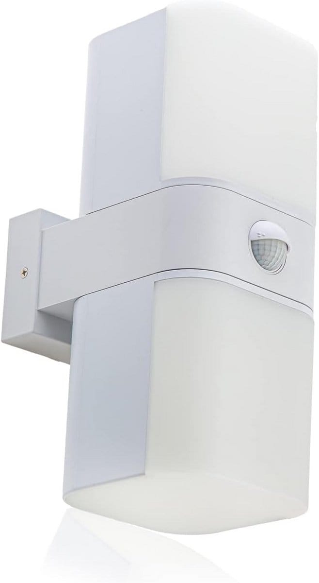 Led wandlamp met bewegingsmelder - 140 graden, 20 W, 3300 lm, IP65