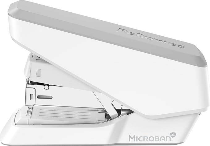 Halfstrip nietmachine met grote capaciteit voor 40 vel - Wit