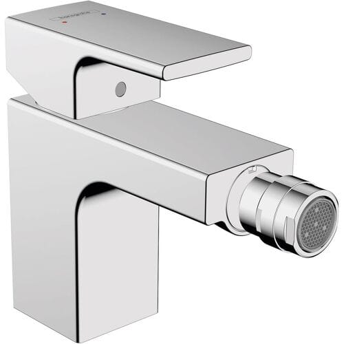 Hansgrohe Vernis Shape bidet mixer with pop-up waste 71211000