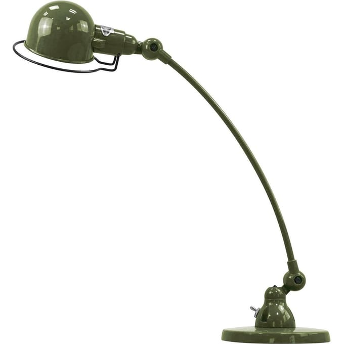 Jieldé Signal SIC400 tafellamp, voet 1 arm groen