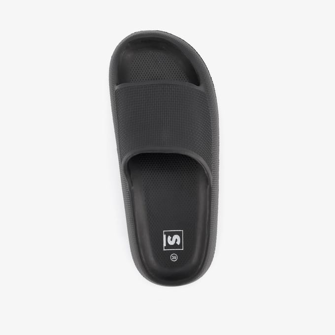Dames badslippers zwart - Maat 41
