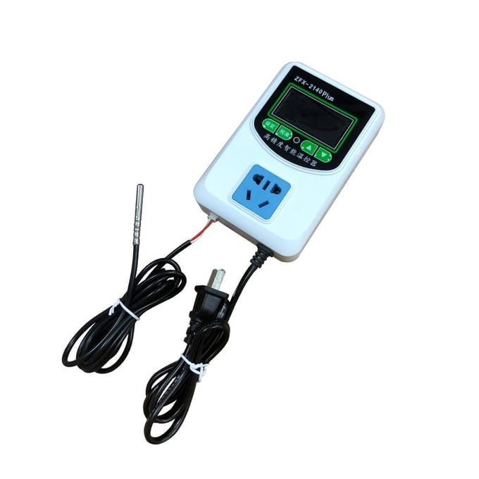 ZFX-W2140A Digitale temperatuurregelaar Intelligente hoge nauwkeurigheid Verwarming Koeling NTC-sensor Temp 3500W black