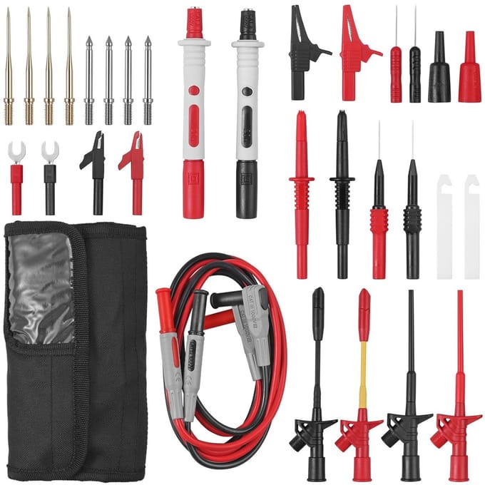 Multimeter 26-in-1 Krokodillenklem Snoerset voor Spanningstester en Draadtablet