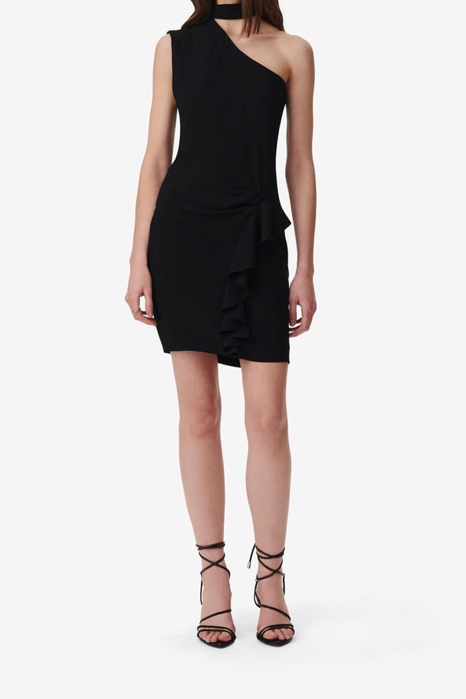 IRO Paris Ekami Dress Black Größe: 38 | Minikleider Outlet | Damen | Schwarz