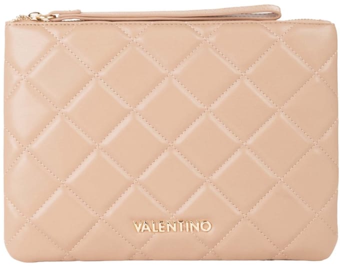 VALENTINO accessoiretas Ocarina Soft Cosmetic Case Beige Lichtbruin