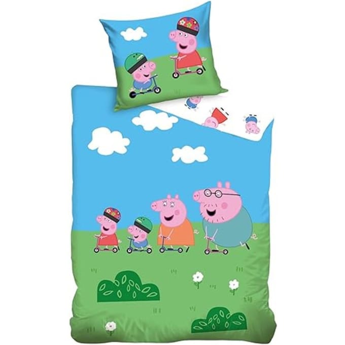 Peppa Pig dekbedovertrek