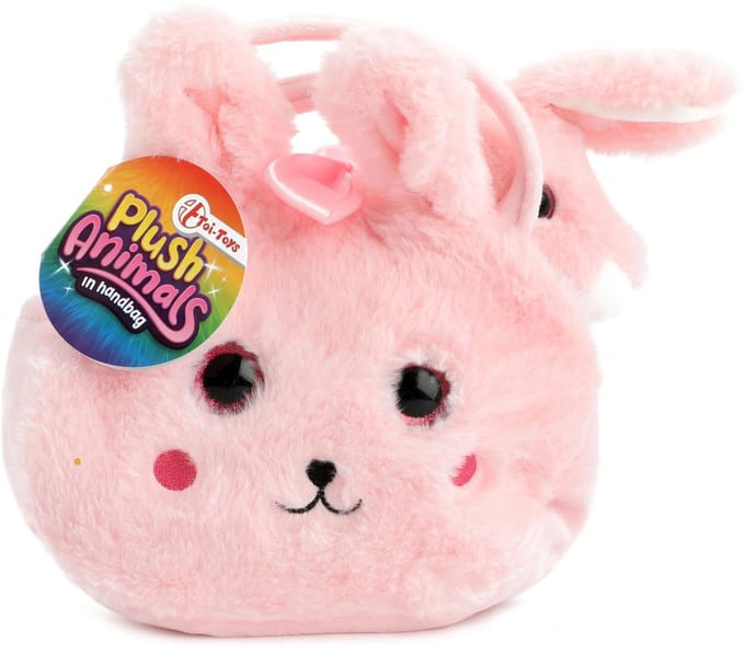 Toi-Toys Stuffed Animal in Handbag Plush - Assorted