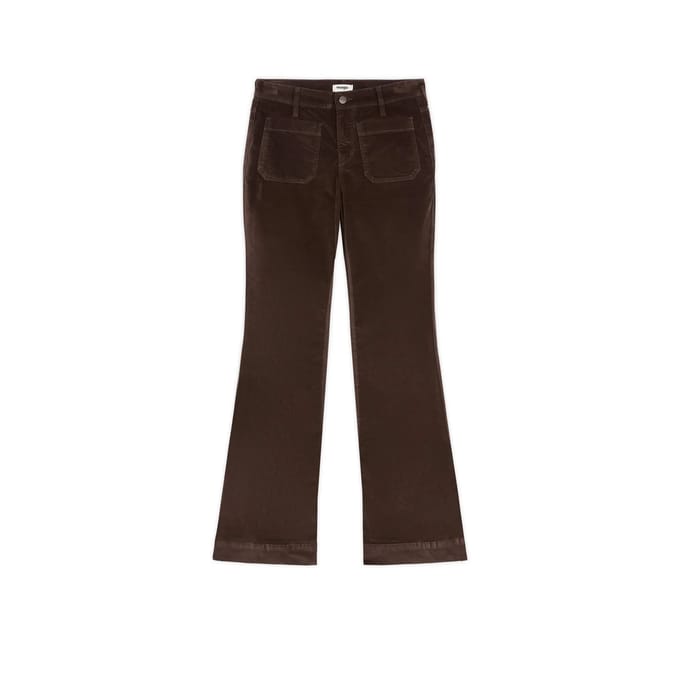 Vrouwelijke Flared Jeans Wrangler