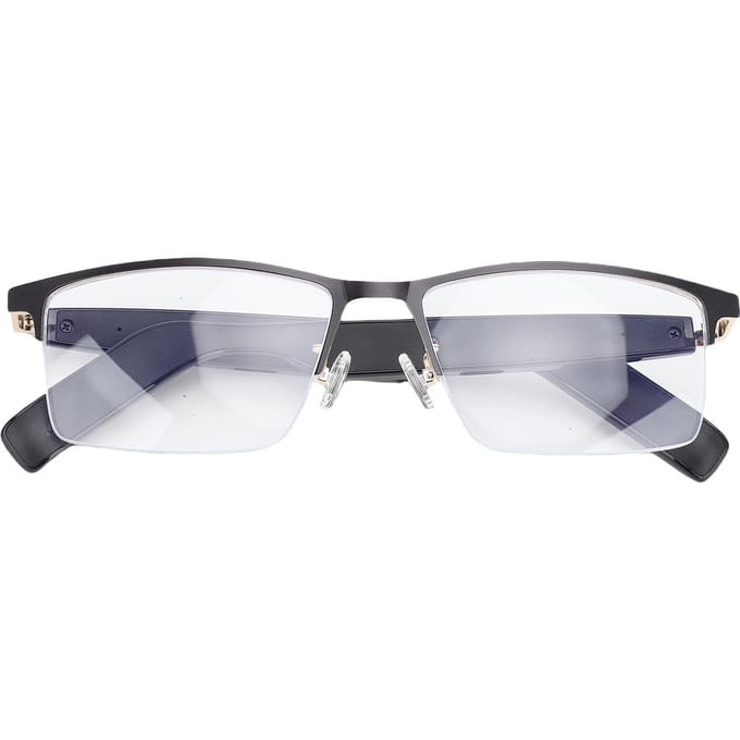 Lunettes Intelligentes Traducteur IA Microphone Haut-parleur Intégrés Plus de 100 Langues Temps Réel Bluetooth