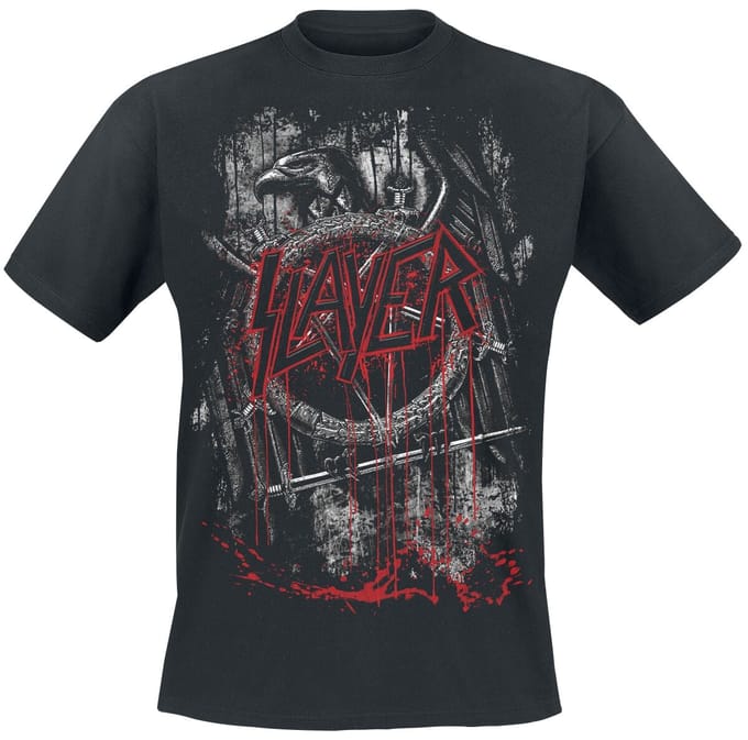 Slayer T-shirt - Dripping Eagle - S tot 5XL - voor Mannen - zwart