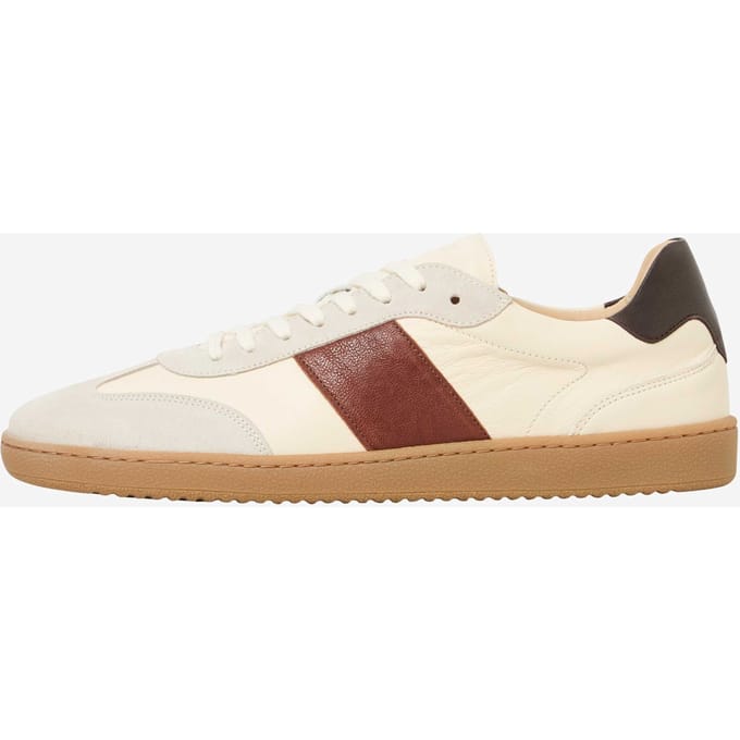 Brax Heren Sneaker  Style CRISTIANO natur, beige, maat 40