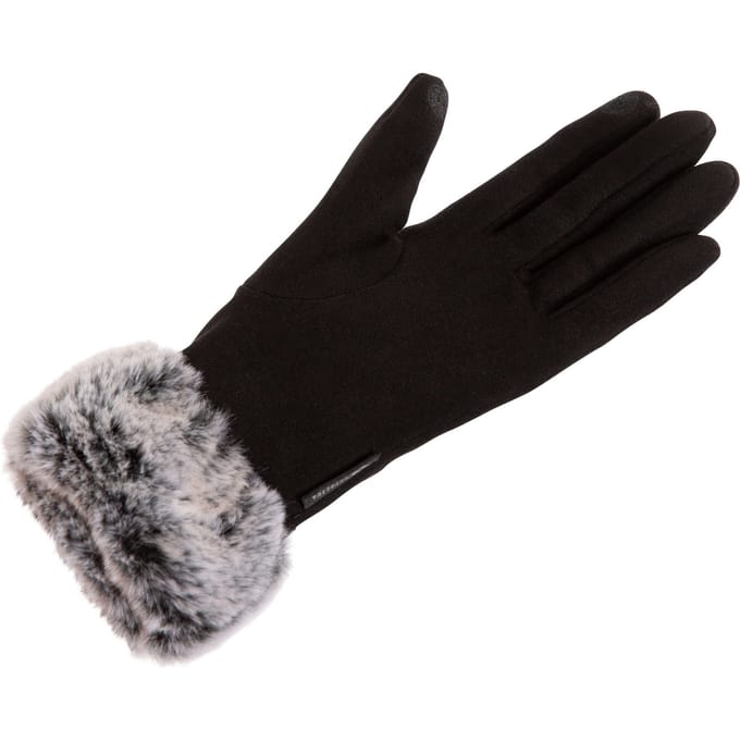 Trespass Dames/Dames Betsy Winterhandschoenen (Zwart)