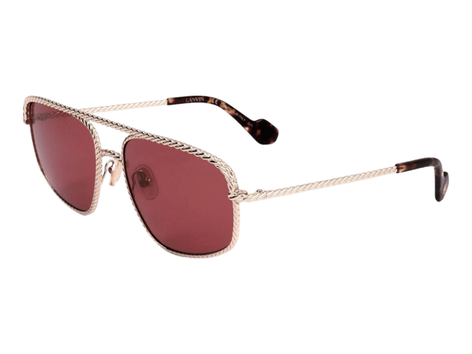 Lanvin LNV128S Gold 58/18/140 UNISEX Zonnebrillen