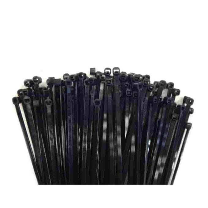 Kabelbinders 4.8 x 368 mm. zwart   zak 100 stuks