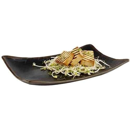 GGM Gastro (6 Stück) Tablett - MARONE - Melamin - 325x235mm - Höhe: 45mm