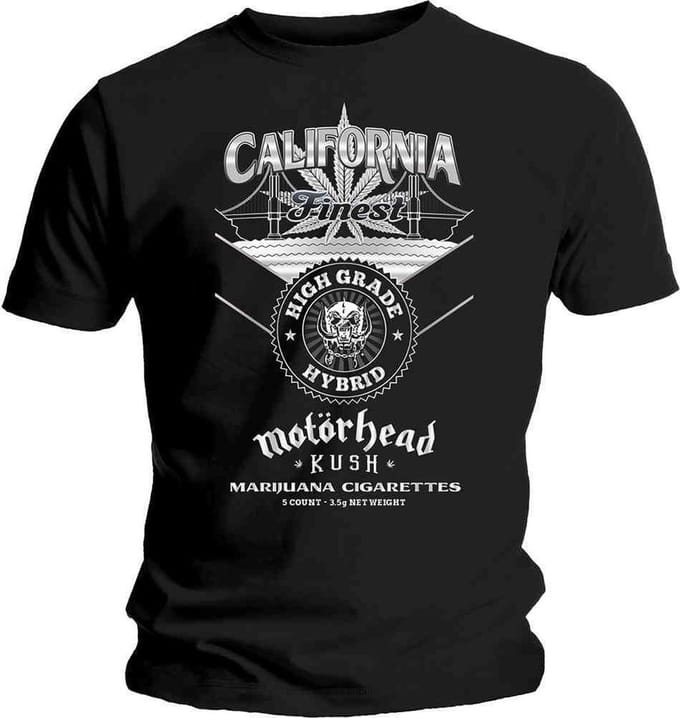 Motorhead - Kush Heren T-shirt - S - Zwart