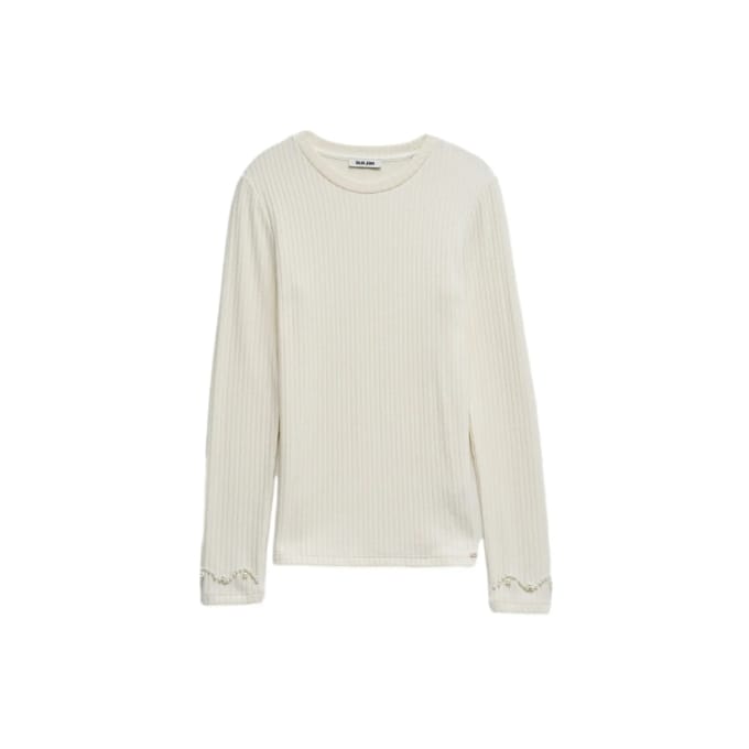 Ribbelbrei vrouwenpull Salsa Jeans