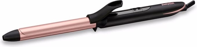 BaByliss Rose-Quartz 19mm Krultang - 6 temperatuurinstellingen - Extra lange cilinder met quartz-keramische coating - Compacte krullen - C450E