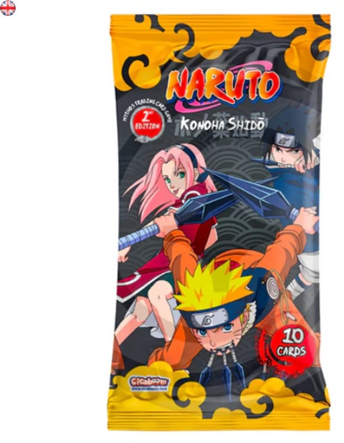 Naruto Mythos TCG First Set 2nd Edition Booster Pack (English)
