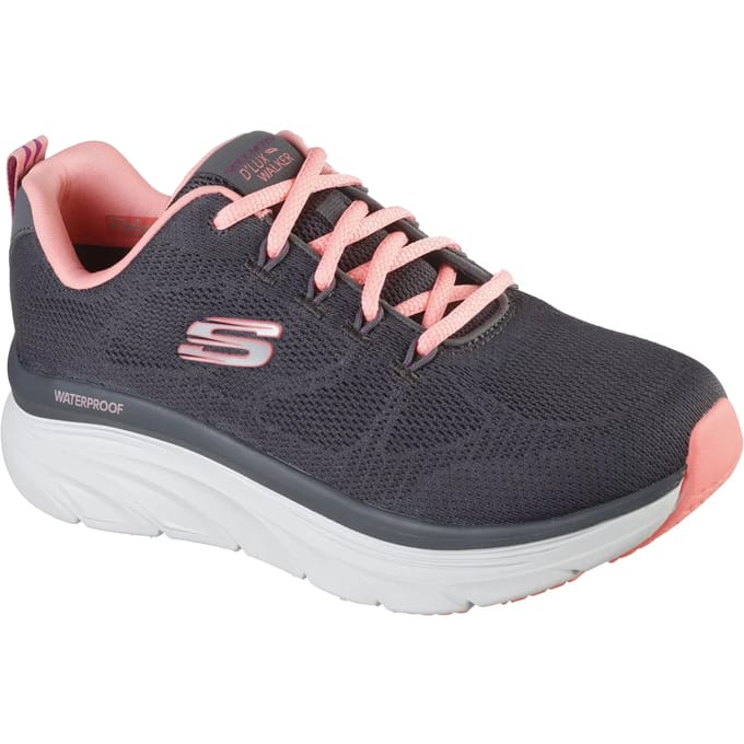 Skechers D' Lux Walker Get Oasis, Vrouwen, Grijs, Sneakers, maat: 36