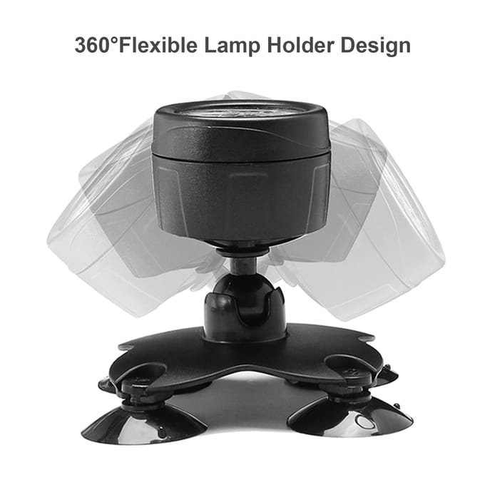 RGB onderwaterduiklamp lichtset met afstandsbediening, lijnbediening, draaibare verlichting US Plug & 4pcs