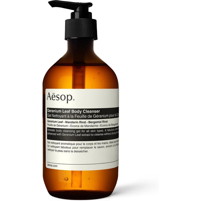 Geranium Leaf Body Cleanser & Refill Duo