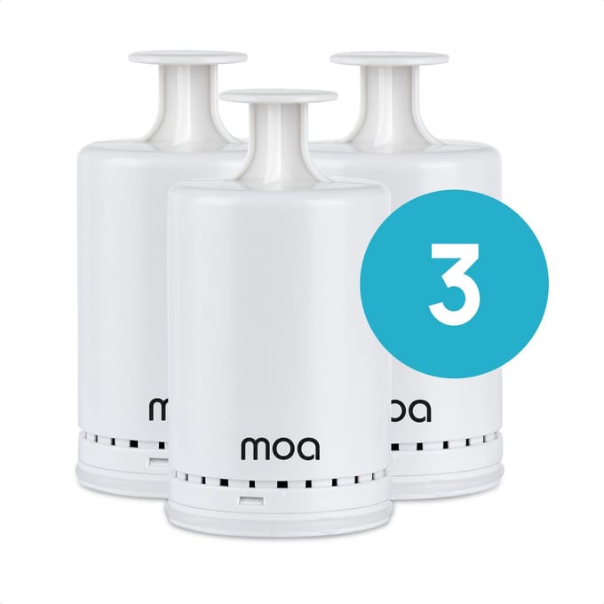 MOA Heetwaterdispenser Filters - Voor HWD01B - 3 Stuks - Wit