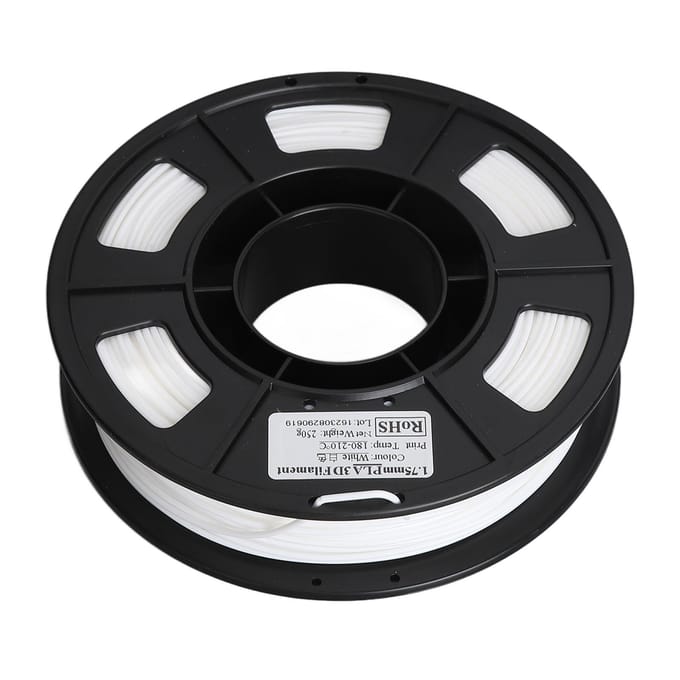 3D-printerfilament wit 1,75 mm 8,8 oz nettogewicht 180 tot 210 graden Celsius PLA-filament voor 3D-printen gray