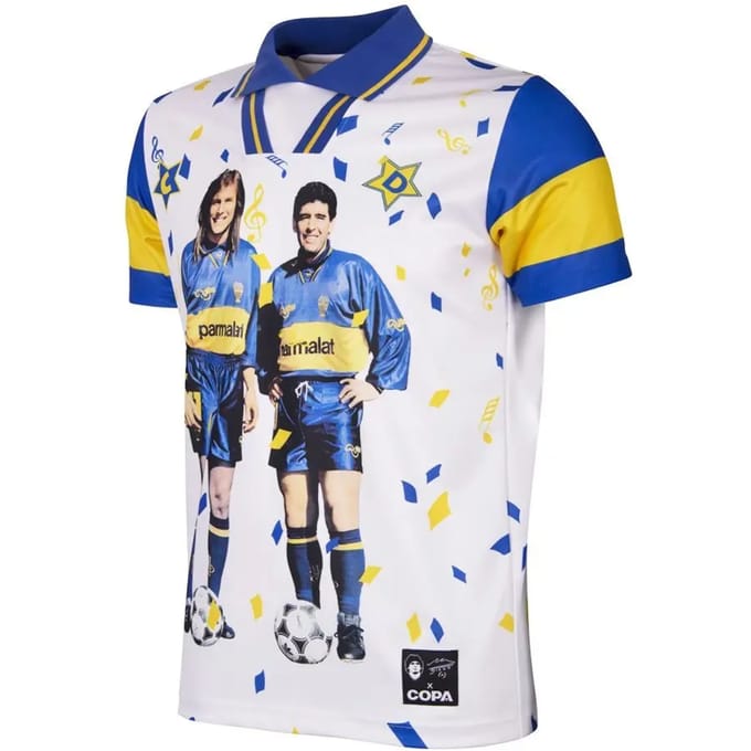 COPA - Maradona Official Bootleg Voetbalshirt - Heren - Wit - S
