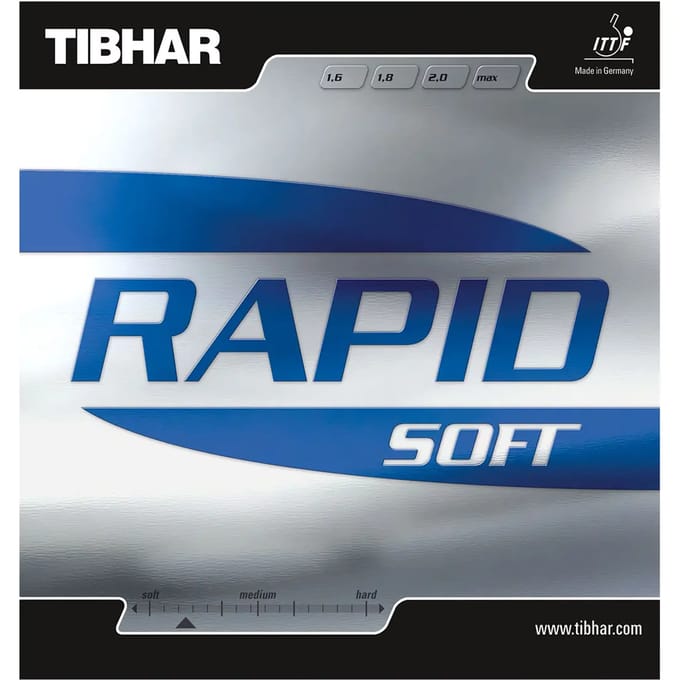 Tafeltennisrackethoes Tibhar Rapid Soft R