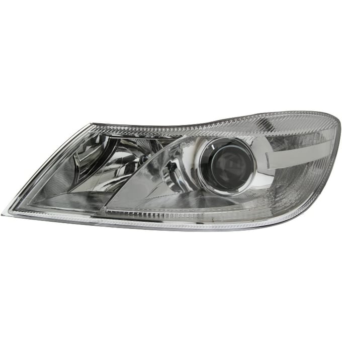 VanWezel 7623961 - Phare gauche avec clignotant pour Skoda Octavia de 2009 à 2013
