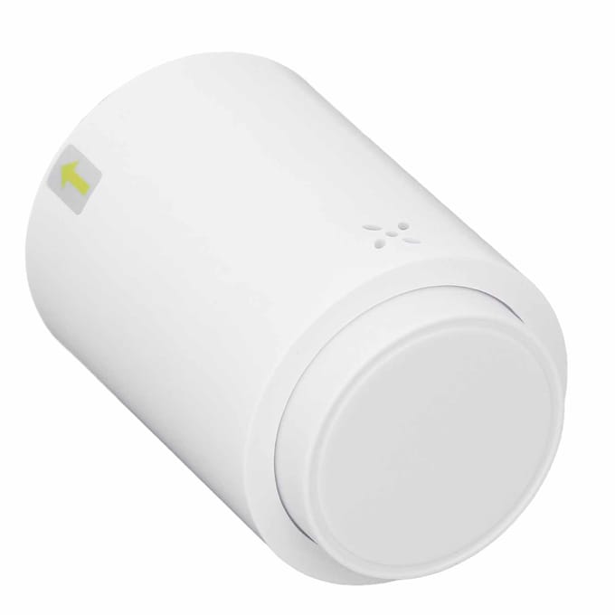 Thermostatische Radiatorkraan Programmeerbare APP Spraakbesturing TRV-klep Thermostatische Verwarmingsklep voor white