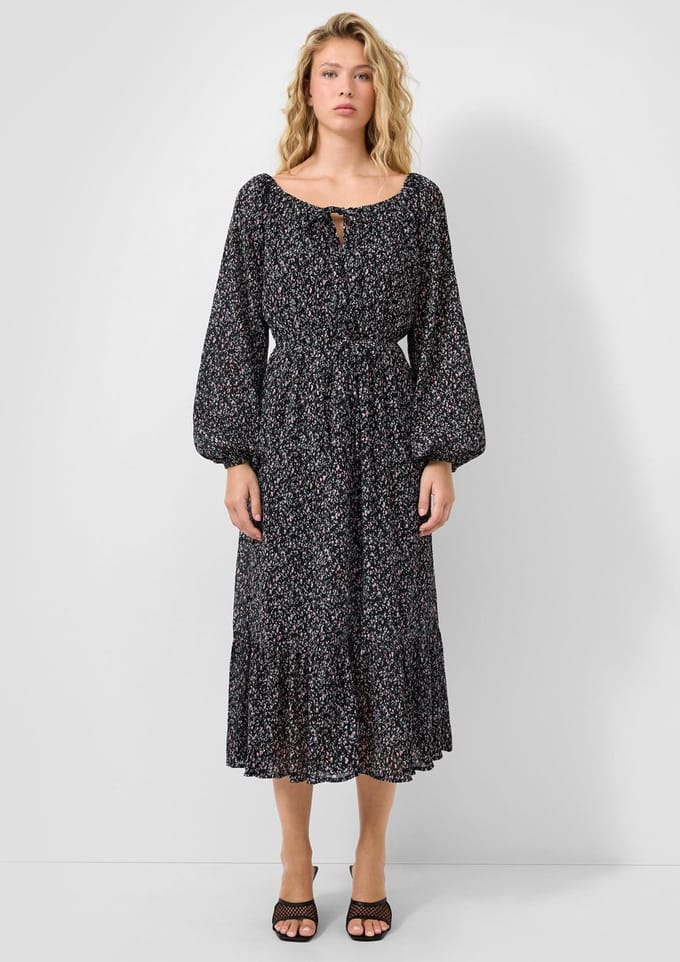 Lange Jurk Bloemenprint Dames QS