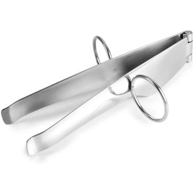 IBILI 748900 Pince à Jambon, INOX, Argent, 12 x 3 x 6 cm