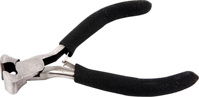 Schuine knijptang, L: 11 cm, 1 stuk