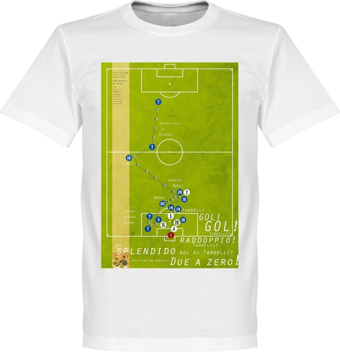 Pennarello Marco Tardelli 1982 Classic Goal T-Shirt - M