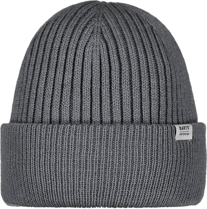 Barts Nieck Beanie - Heren Mutsen - dark heather