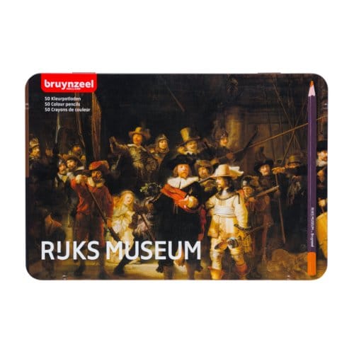 Kleurpotlood bruynzeel rijksmuseum rembrandt van Rijn blik