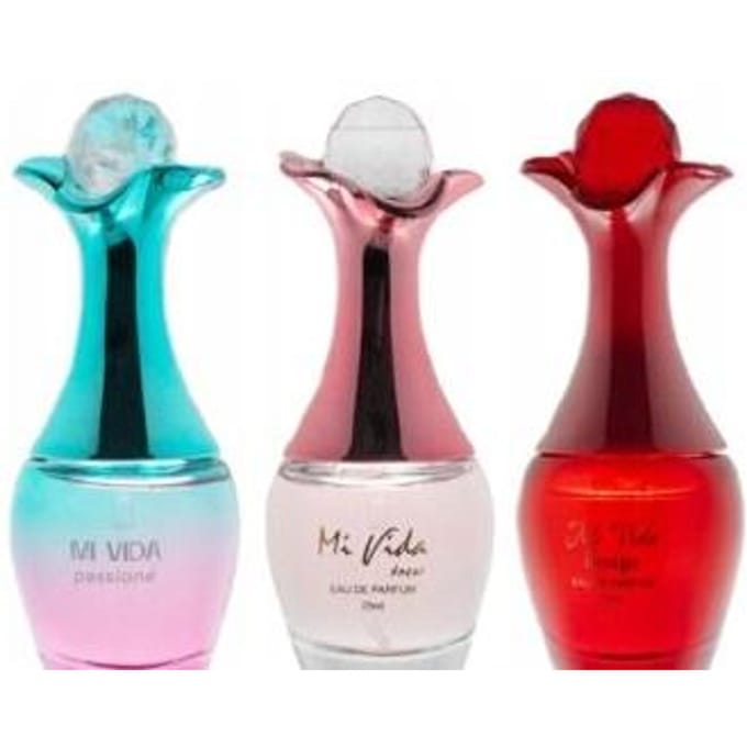 Deold - Mi Vida eau de parfum set in een doos van 3 x 25ml