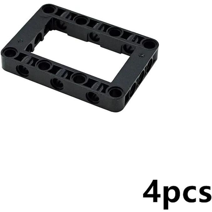 Compatibele Gat Arm 5x11 5x7 Bakstenen 64178 64179 MOC Technisch Hefarm Balk Dik Bouw Bouwstenen black