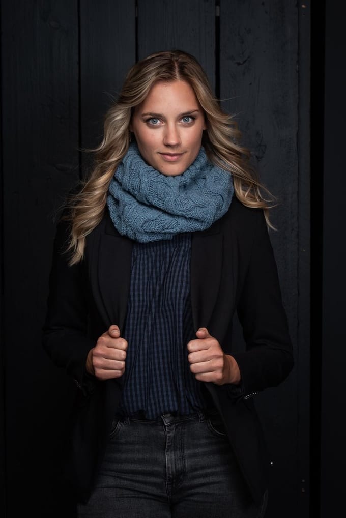 Twelve Million - Colsjaal - Duurzaam Gerecyclede Denim - "Denali''  - Denim Blue
