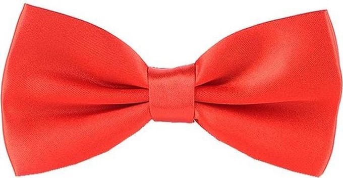 Knaak Vlinderstrik/Vlinderdas Bow tie - Rood