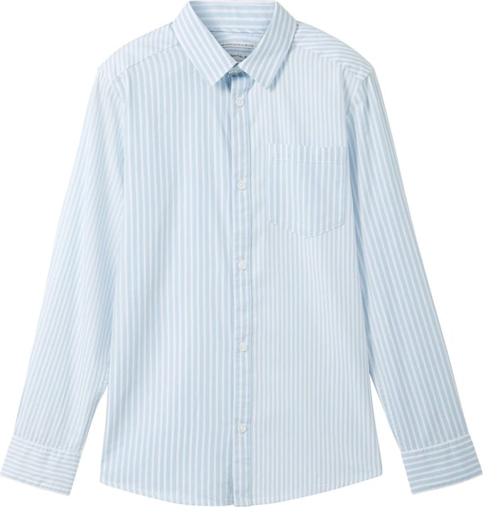 TOM TAILOR striped shirt Jongens Overhemd - Maat 164