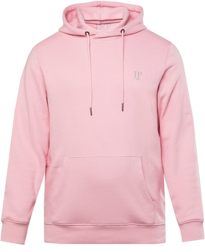 JP 1880 - Heren - Hoodie capuchon kangoeroezak - Roze - Maat L