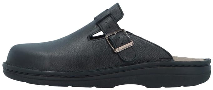 Berkemann -Heren - zwart - pantoffels & slippers - maat 40