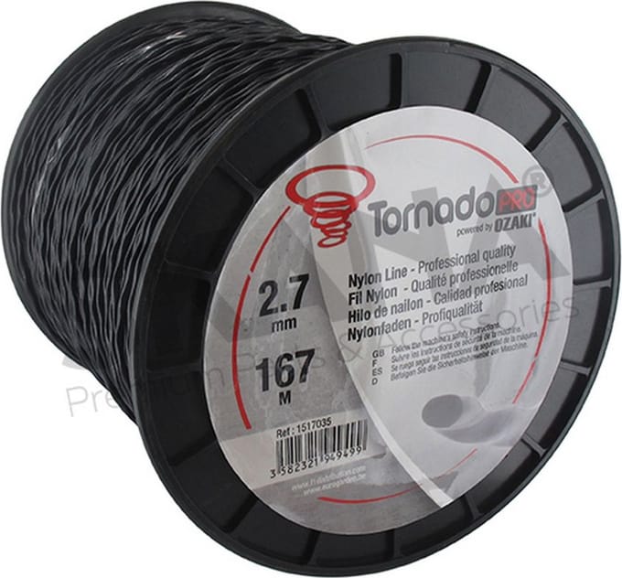OZAKI TORNADO PRO - Spiraalvorm 2,7 mm x 167 m