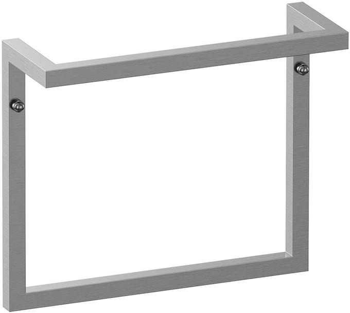 Brauer Handdoekbeugel model B 35 RVS geborsteld