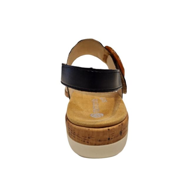 Sandalen met sleehak Remonte -